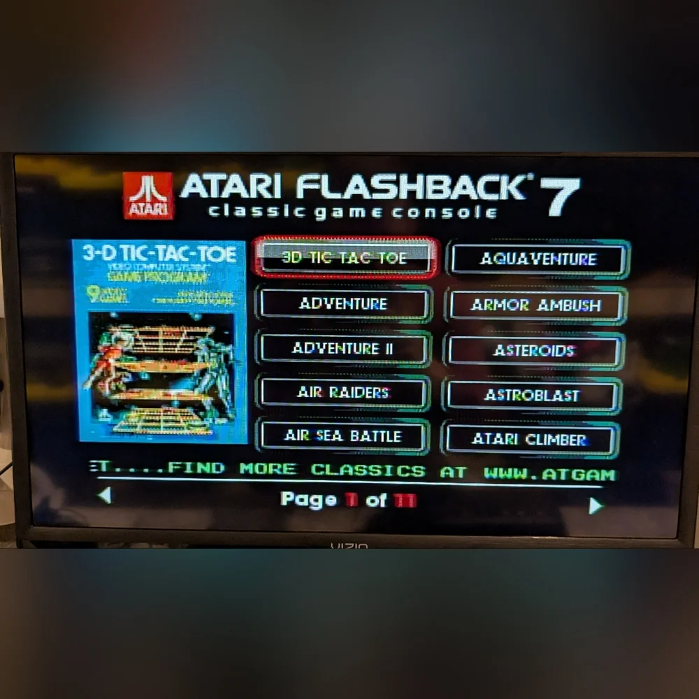 Atari Fashback 7 Console - w 101 Built In Games 🎮